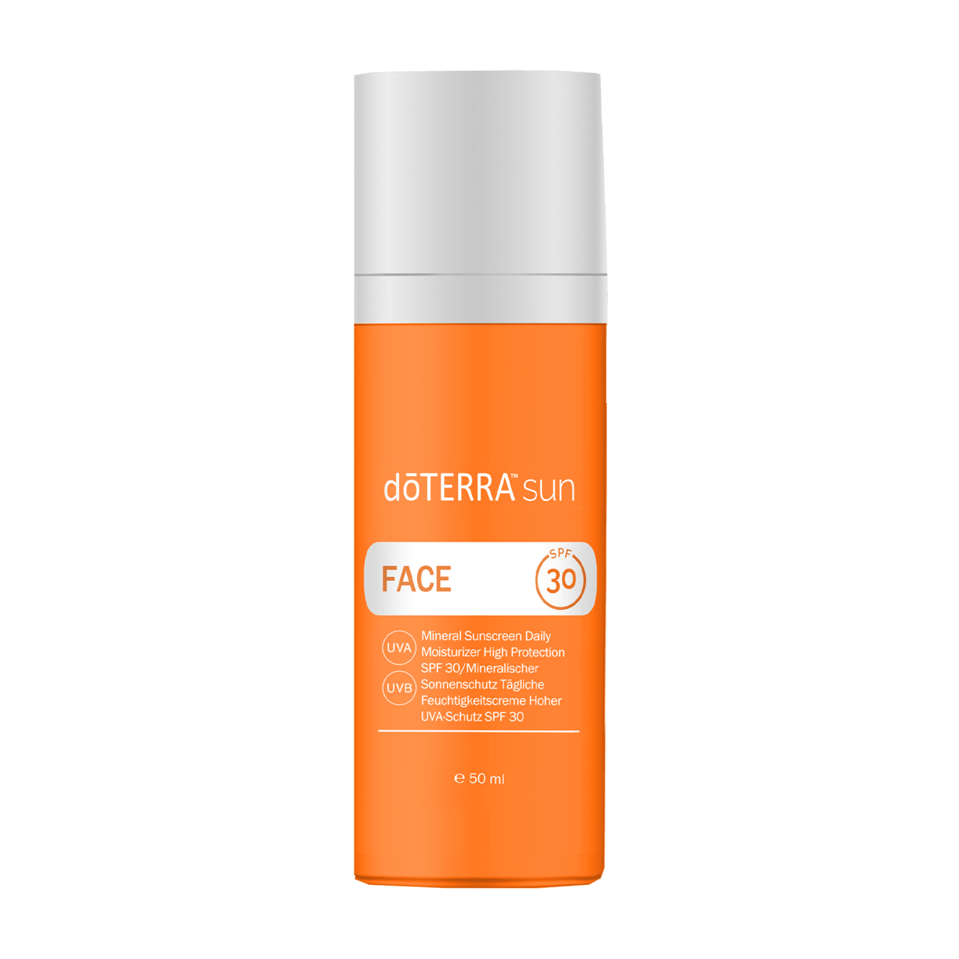 dōTERRA™ sun mindennapos ásványi fényvédő és hidratálókrém arcra