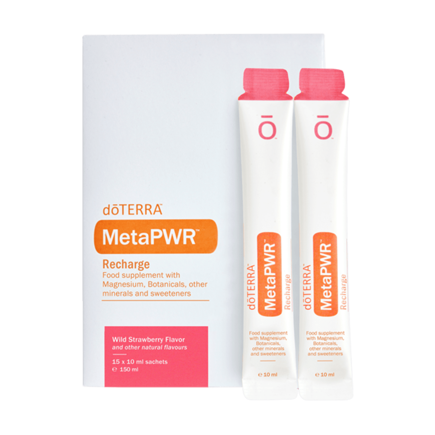 MetaPWR™ Recharge – Erdei szamóca ízben